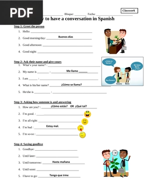 How to have a conversation in Spanish