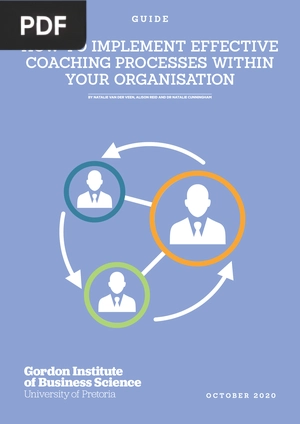 How to implement effective coaching processes within your organisation