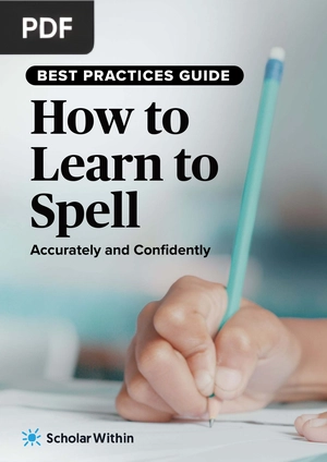 How to Learn to Spell