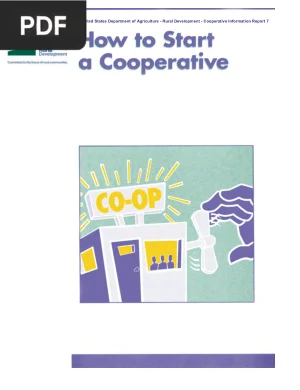 How to Start a Cooperative