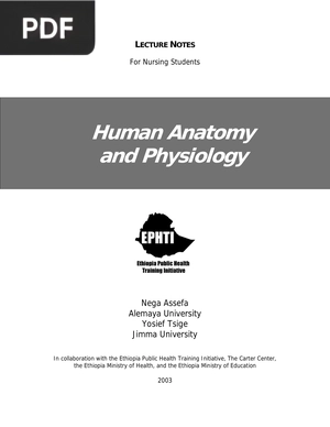 Human Anatomy and Physiology
