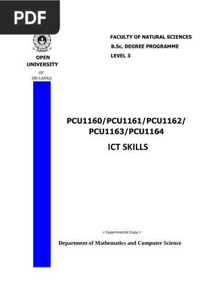 ICT Skills