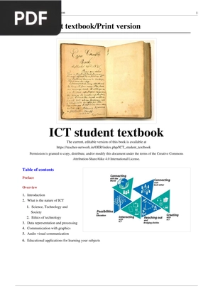 ICT student textbook