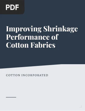 Improving Shrinkage Performance of Cotton Fabrics