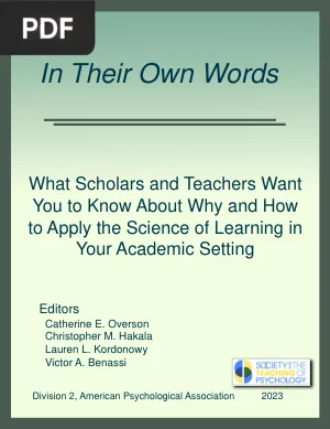 In Their Own Words: How to Apply the Science of Learning
