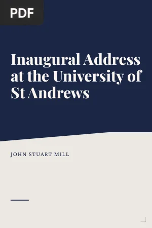 Inaugural Address at the University of St Andrews