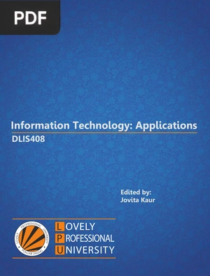 Information Technology: Applications