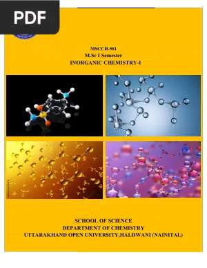 Inorganic Chemistry I: Bonding and Metal Clusters