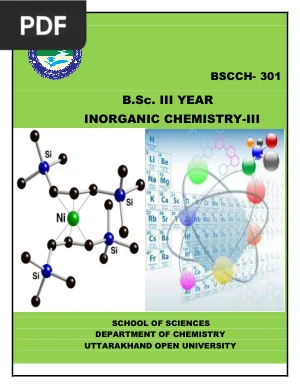 Inorganic Chemistry III