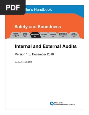 Internal and External Audits