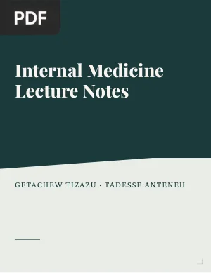 Internal Medicine Lecture Notes