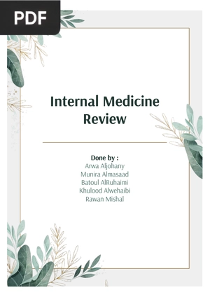Internal Medicine Review