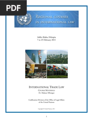 International Trade Law