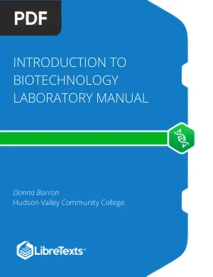 Introduction to Biotechnology Laboratory Manual