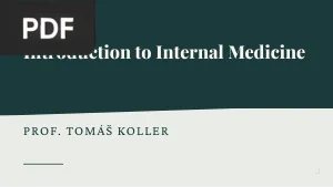 Introduction to Internal Medicine