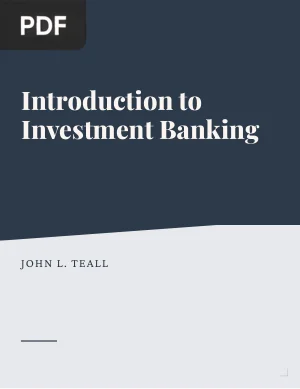 Introduction to Investment Banking