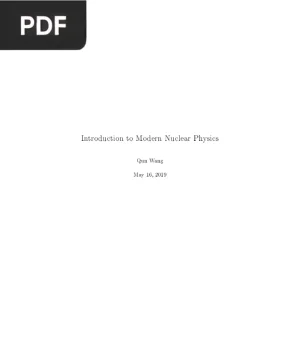 Introduction to Modern Nuclear Physics
