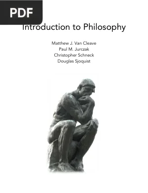 Introduction to Philosophy
