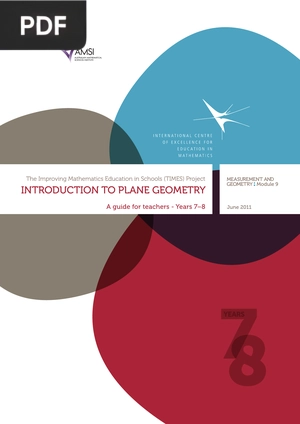 Introduction to Plane Geometry