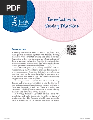 Introduction to Sewing Machine