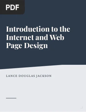 Introduction to the Internet and Web Page Design