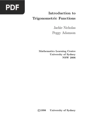 Introduction to Trigonometric Functions