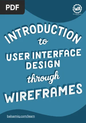 Introduction to User Interface Design Through Wireframes