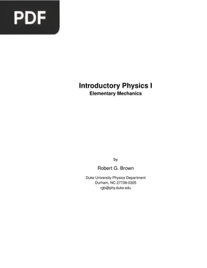 Introductory Physics I