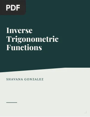 Inverse Trigonometric Functions