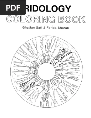 Iridology Coloring Book