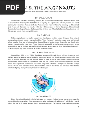 Jason & the Argonauts