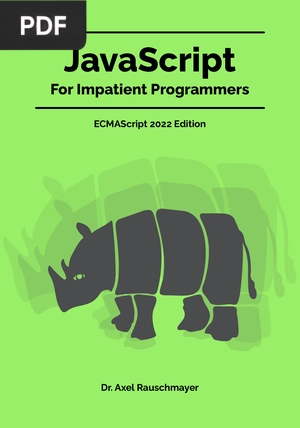 JavaScript For Impatient Programmers