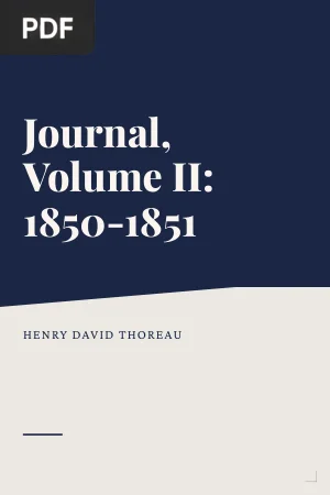 Journal, Volume II: 1850-1851