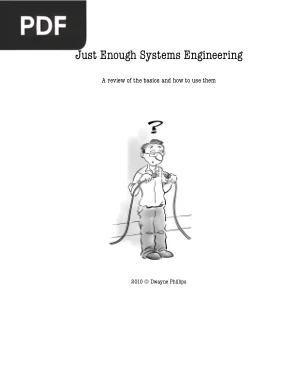 Just Enough Systems Engineering