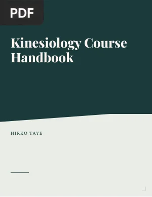 Kinesiology Course Handbook