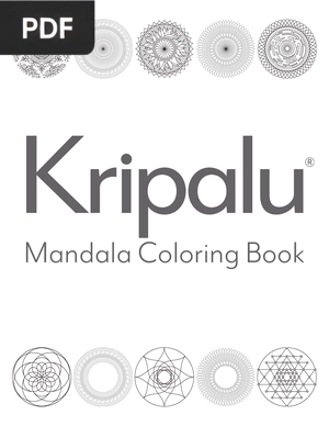 Kripalu - Mandala Coloring Book