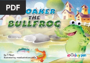 Kroaker the bullfrog