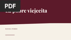 La pobre viejecita