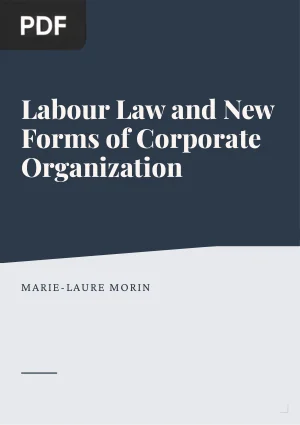 Labour Law and New Forms of Corporate Organization