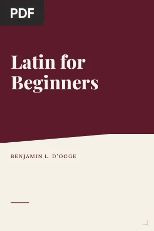 Latin for Beginners