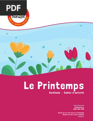 Le Printemps - Printable Workbooks for Kid