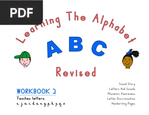 Learning The Alphabet ABC - Workbook 2