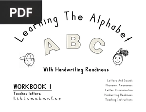 Learning the Alphabet With Handwriting Readiness