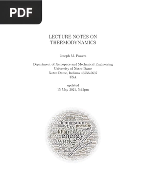 Lecture Notes on Thermodynamics