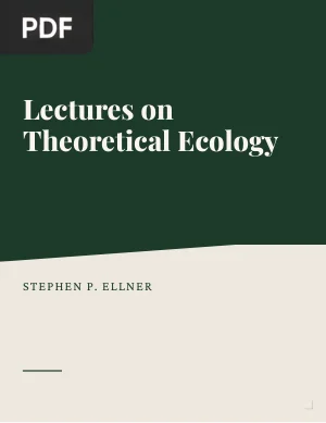 Lectures on Theoretical Ecology