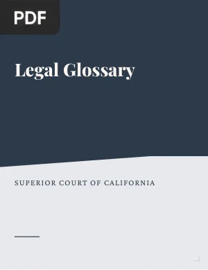 Legal Glossary