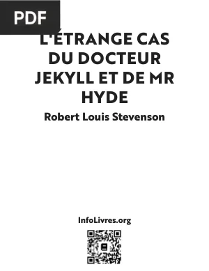 L'Etrange Cas du Dr. Jekyll et de Mr. Hyde