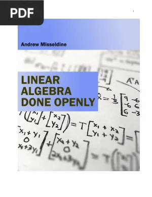 Linear Algebra Done Openly