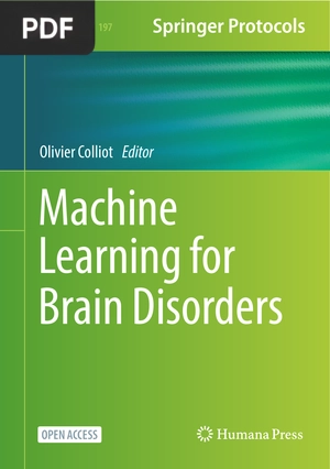 Machine Learning for Brain Disorders
