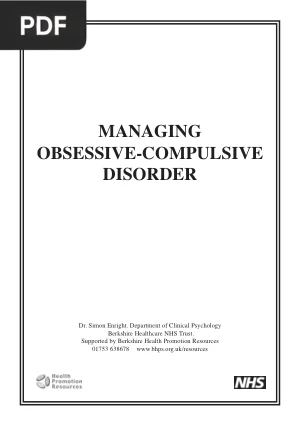 Managing Obsessive-Compulsive Disorder